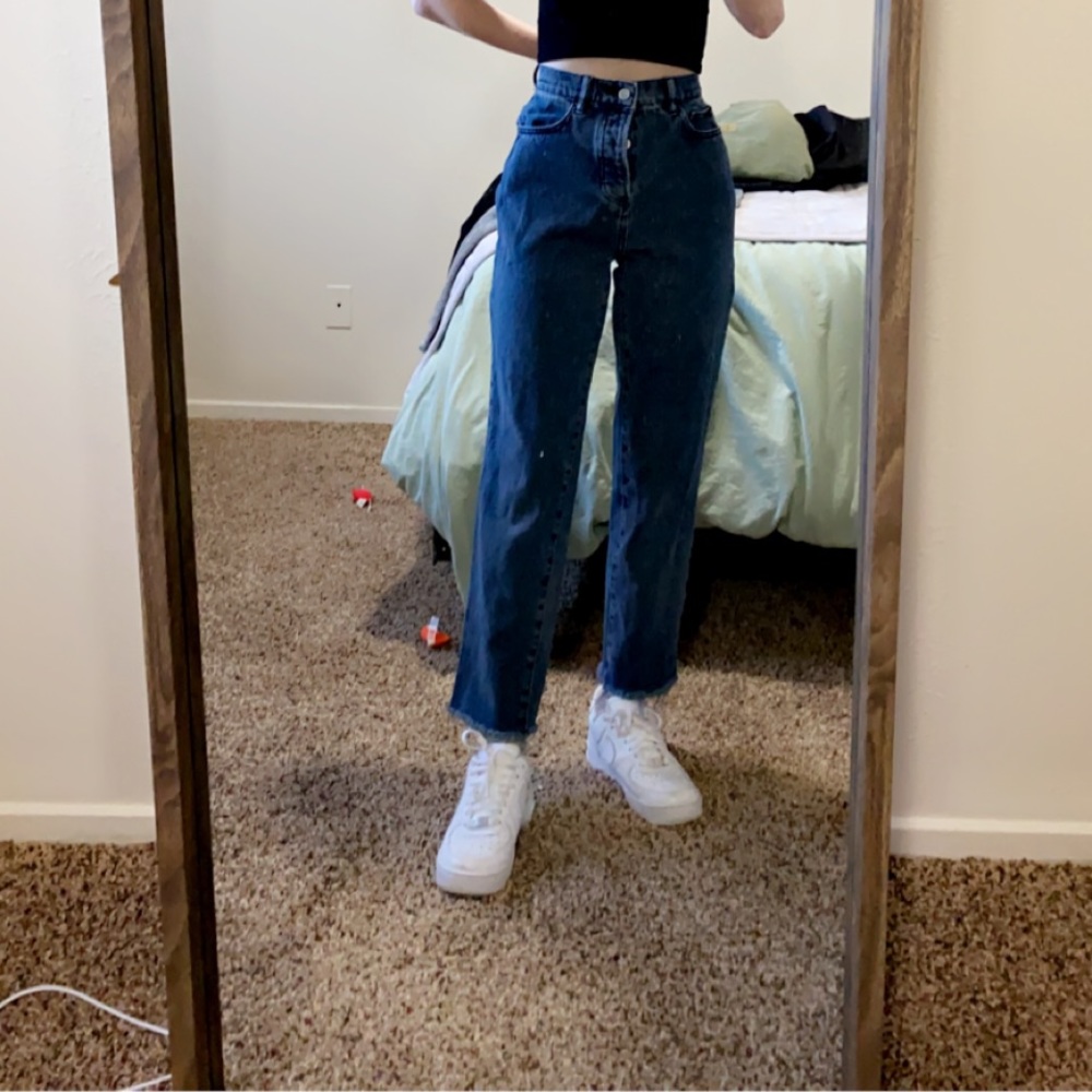 pacsun raw hem jeans